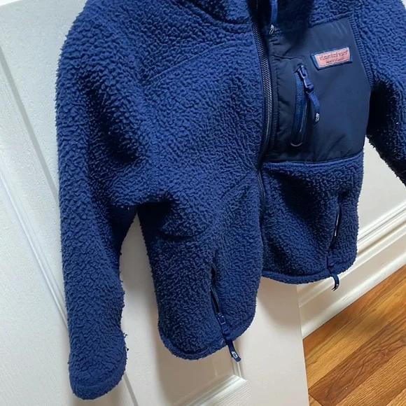 Vineyard Vines Sherpa 3T Navy Toddler